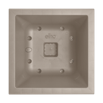 vivo next square 40cm mushroom beige